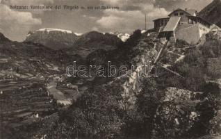 Bolzano funicular and restuarant