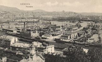 Genova railroad and docks