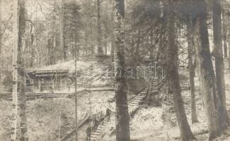 Military WWI K.u.K. field station photo (EK)