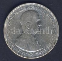 1930. 5P Ag "Horthy jobbra" T:3
