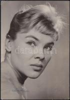 Valentina Thielová színésznő aláírt fotólapja