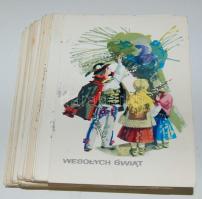 104 db lengyel grafikus karácsonyi képeslap