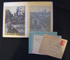 Egy dobot főleg olimpiai témában: 100 év olimpiája egy nagy albumban (kép kivágások) + 2 kötet az 1936-os olimpiáról beragasztott képekkel + 1936 Olimpia bélyegsor + 1 kis berakó fotókkal, lapokkal a II. világháború idejéből