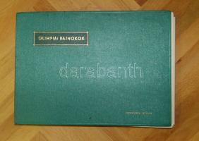 Egy dobot főleg olimpiai témában: 100 év olimpiája egy nagy albumban (kép kivágások) + 2 kötet az 19...