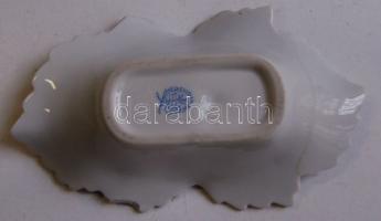 Herendi Viktória-mintás tálka (javított) / Faulty Herend chinaware plate 11 cm