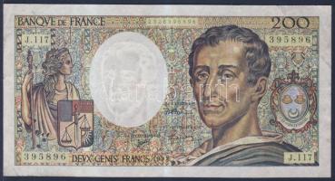 Franciaország 1992. 200Fr T:II/II-