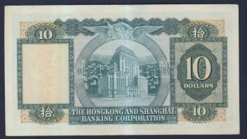 Hongkong és Sanghaj Bank Társaság 1978. 10$ T:II