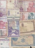 Románia 1941-2001. 500L-100.000L többféle bankjeggyel, összesen 58db! T:vegyes