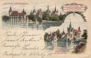 Budapest Ezredéves Országos Kiállítás Vajdahunyad vára Ga.