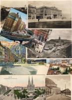 1910-1940. 48 db. vegyes külföldi városképes lap / 48 Stk. Topographie Ausland