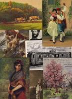 1910-1940. 10 db. vegyes motívumlap / 10 Stk. Motivkarten