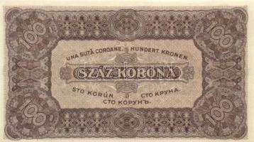 1923. 100K ebből "T.W" (7x) és "Magyar Pénzjegynyomda Rt." (2x) T:I