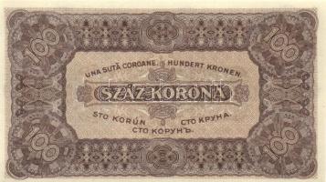 1923. 100K ebből "T.W" (7x) és "Magyar Pénzjegynyomda Rt." (2x) T:I