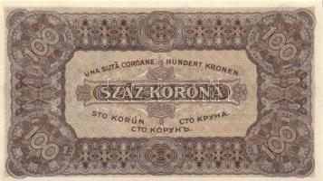1923. 100K ebből "T.W" (7x) és "Magyar Pénzjegynyomda Rt." (2x) T:I