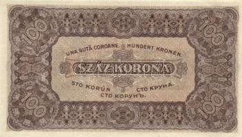 1923. 100K ebből "T.W" (7x) és "Magyar Pénzjegynyomda Rt." (2x) T:I