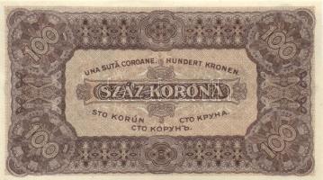 1923. 100K ebből "T.W" (7x) és "Magyar Pénzjegynyomda Rt." (2x) T:I