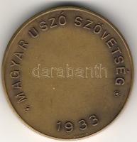 1933 "Gr.Klebelsberg-sportuszoda megteremtője" bronzérem szig.: Berán L. T:2 RR!!!