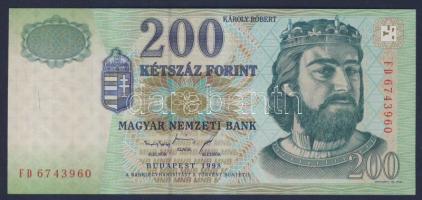 1998. 200Ft "FD" T:I