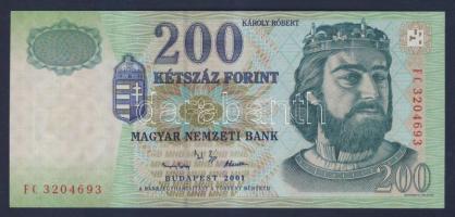 2001. 200Ft "FC" T:I