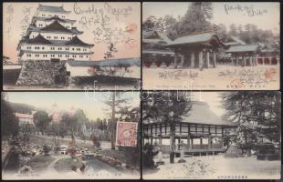 5 db Japán képeslap 1910-1920