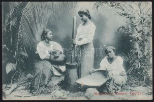 2 db Ceylon folklór 1910 körül