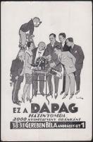 1900 + 1926 2 db reklám képeslap