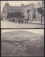 1918 2 db szerbiai képeslap tábori postával