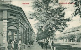 Orosháza Erzsébet Királynő utca (fa)