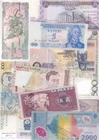 25db klf modern indonéz, brazil, jugoszláv, román, zambiai ás egyén ázsiai bankjegy tétel T:I,I-