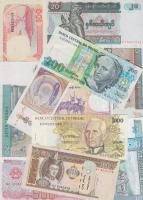 20db klf hondurasi, indonéz, mozambiki, zimbabwei, zambiai, argentín, brazil, vietnami és egyéb külföldi bankjegy tétel T:I,I-