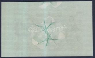 1942. 1000P (tervezet) eredeti nyomólemezzel történt későbbi hamis utánnyomata könyvből kivágva!