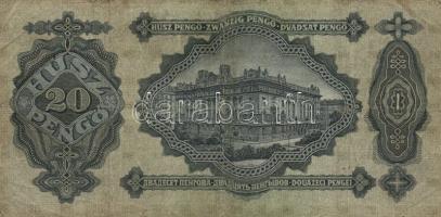 24db klf magyar bankjegy a pengő időszakból T:I(90%),III