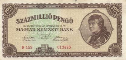 24db klf magyar bankjegy a pengő időszakból T:I(90%),III