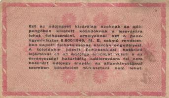 24db klf magyar bankjegy a pengő időszakból T:I(90%),III