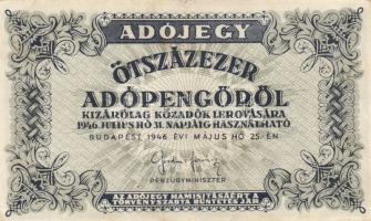 24db klf magyar bankjegy a pengő időszakból T:I(90%),III