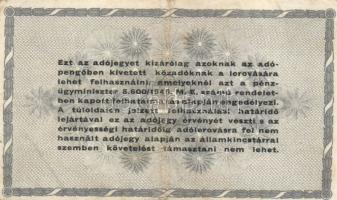 24db klf magyar bankjegy a pengő időszakból T:I(90%),III