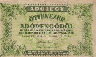 24db klf magyar bankjegy a pengő időszakból T:I(90%),III