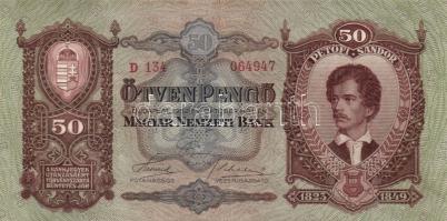 24db klf magyar bankjegy a pengő időszakból T:I(90%),III