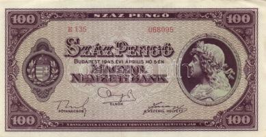 24db klf magyar bankjegy a pengő időszakból T:I(90%),III