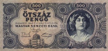 24db klf magyar bankjegy a pengő időszakból T:I(90%),III