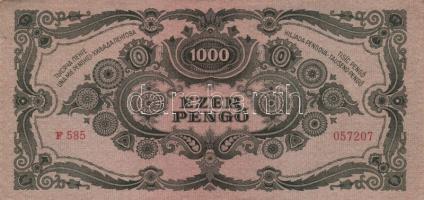 24db klf magyar bankjegy a pengő időszakból T:I(90%),III