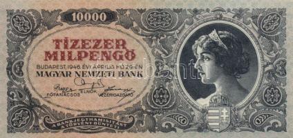 24db klf magyar bankjegy a pengő időszakból T:I(90%),III