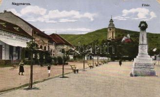 Nagymaros Főtér a Waldvogel cukrászdával, Divald és Monostory (EK)