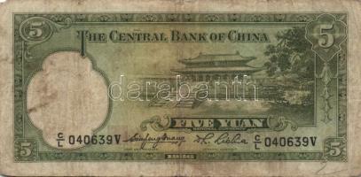 Kína 10db klf régi bankjegy T:vegyes