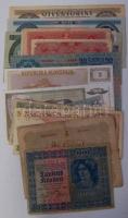 20db klf magyar, osztrák, lengyel, szlovén és jugoszláv bankjegy közte 1848. 5Ft "Kossuth bankó" T:vegyes