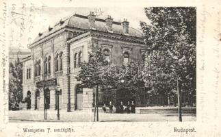 Budapest XIV. Wampetics Vendéglő, Divaldv (EK)