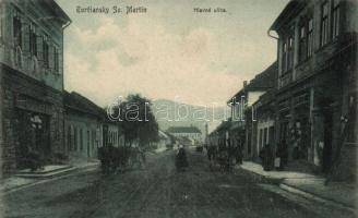 Túrócszentmárton main street