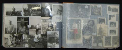 Bodrics János nemzetközi hírű cigányprímás fotóalbuma egész életéről, az 1940-es évektől 2000-ig, be...