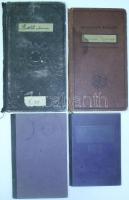 Vegyes okmány és irat hagyaték sok számlával és néhány bizonyítvánnyal, összesen kb 30 db