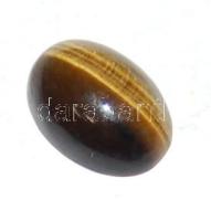 Ovális alakú tigrisszem féldrágakő 1,6x1,2 cm